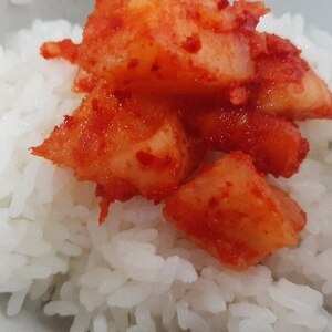 韓国本場の味キムチ、カクテキ(大根キムチ)